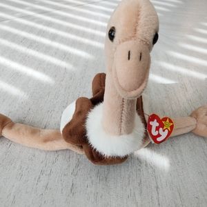 TY Beanie Babies Stretch The Ostrich #4182 1997, Vtg, Collectible, Retired